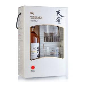 Whisky japan blended 70 cl confezione con due bicchieri