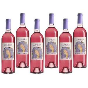 Lumera 2022 sicilia doc vino rosato 75 cl 6 bottiglie