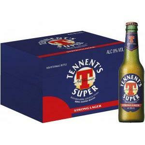 Birra super strong lager 33 cl 24pz