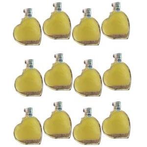 Limoncello bottiglia cuore mignon miniature 10 cl 12 bottigliette