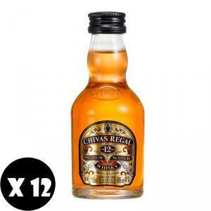 Regal 12 premium schotch whisky miniature mignon 5 cl 12pz
