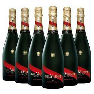 Champagne cordon rouge cuve'e privilege brut 75 cl 6 bottiglie