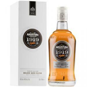1919 carribean premium gold rum deluxe aged blended 70 cl