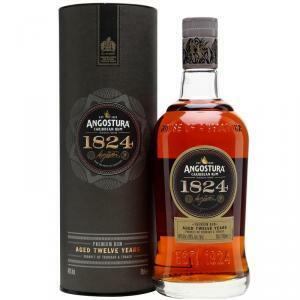 1824 carribean premium rum aged 12 years 70 cl