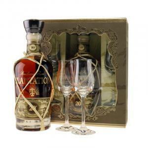 Xo rum barbados 20th anniversary gift pack con bicchieri 70 cl