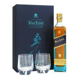 Blue label blended scotch whisky 70 cl glass pack
