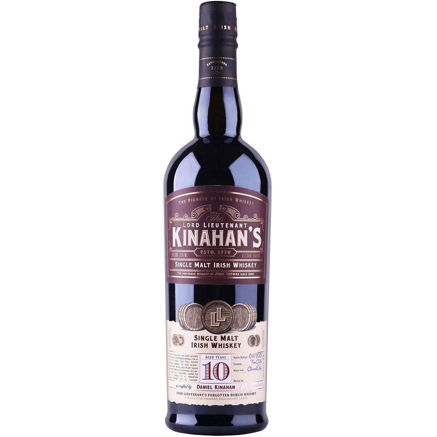 kinahan's kinahan's single malt irish whiskey aged 10 years