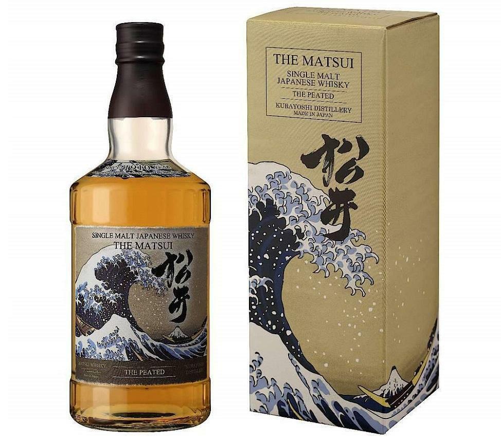 the matsui the matsui single malt japanese whisky the peated kurayoshi distillery 70 cl in astuccio