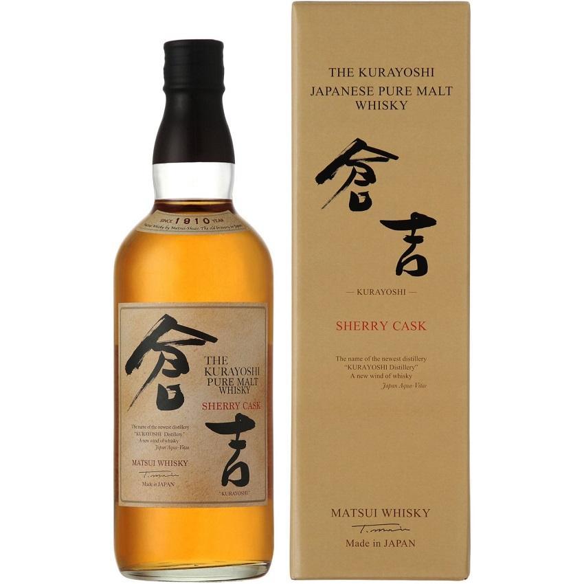 the kurayoshi the kurayoshi pure malt whisky sherry cask 70 cl in astuccio