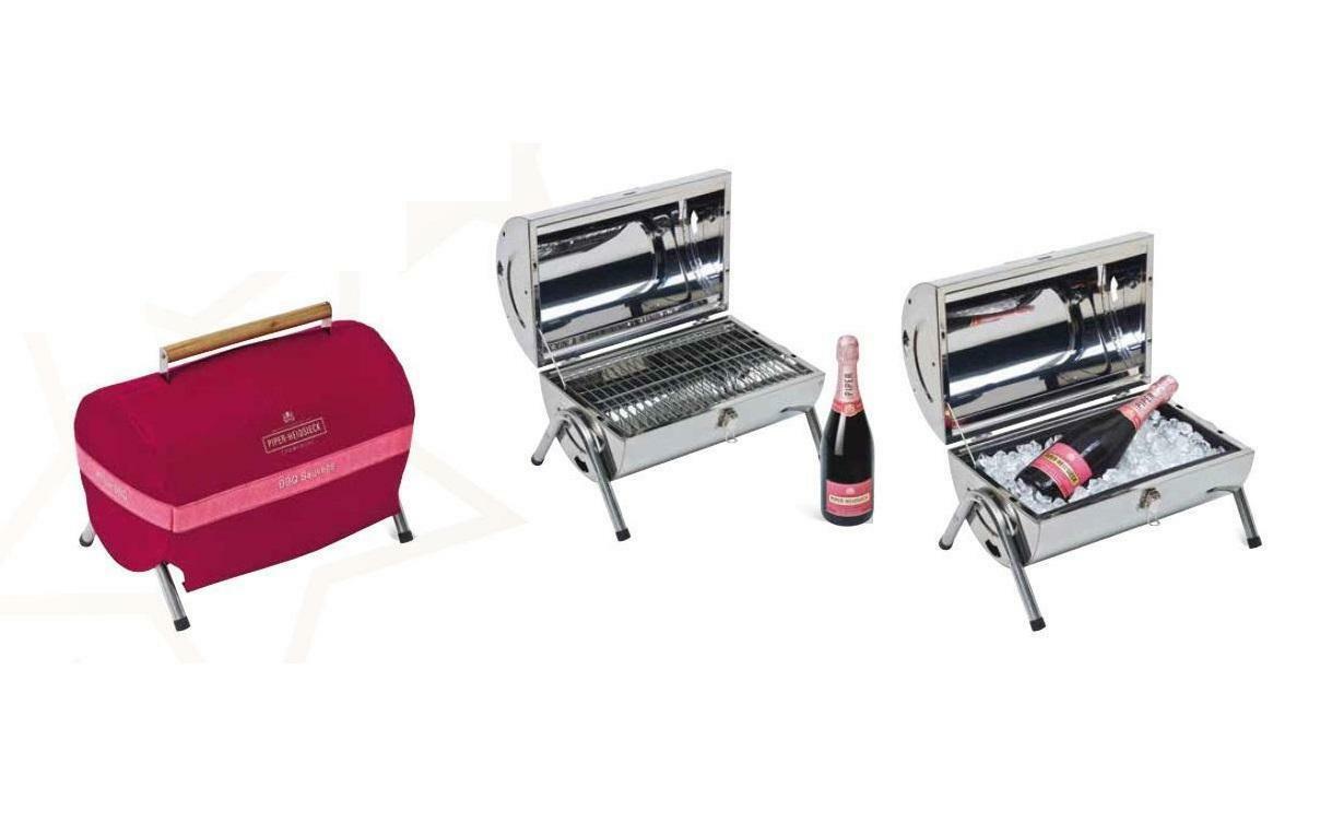 piper-heidsieck piper-heidsieck champagne rose' sauvage 75 cl set barbecue