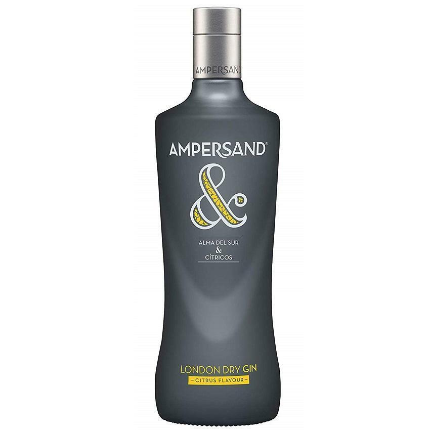 ampersand ampersand london dry gin citrus flavour 70 cl