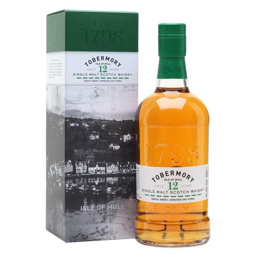 tobermory tobermory isle of mull 12 anni single malt scotch whisky 70 cl