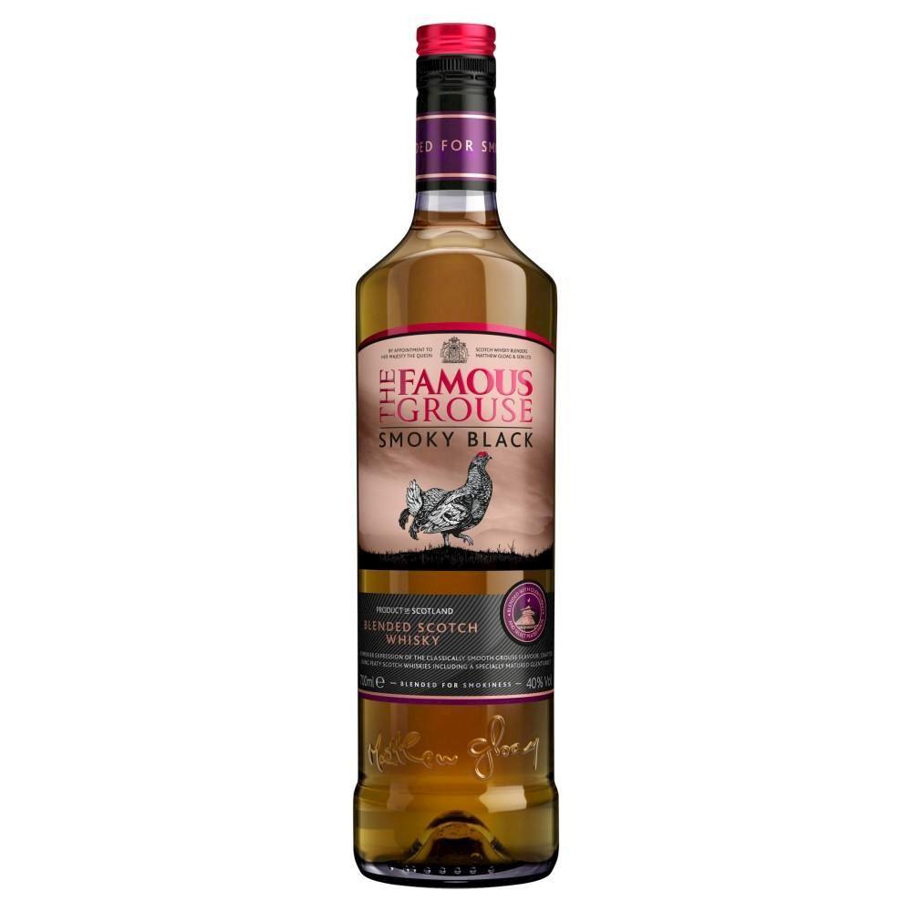 the famous grouse the famous grouse smoky black blended scotch whisky 70 cl
