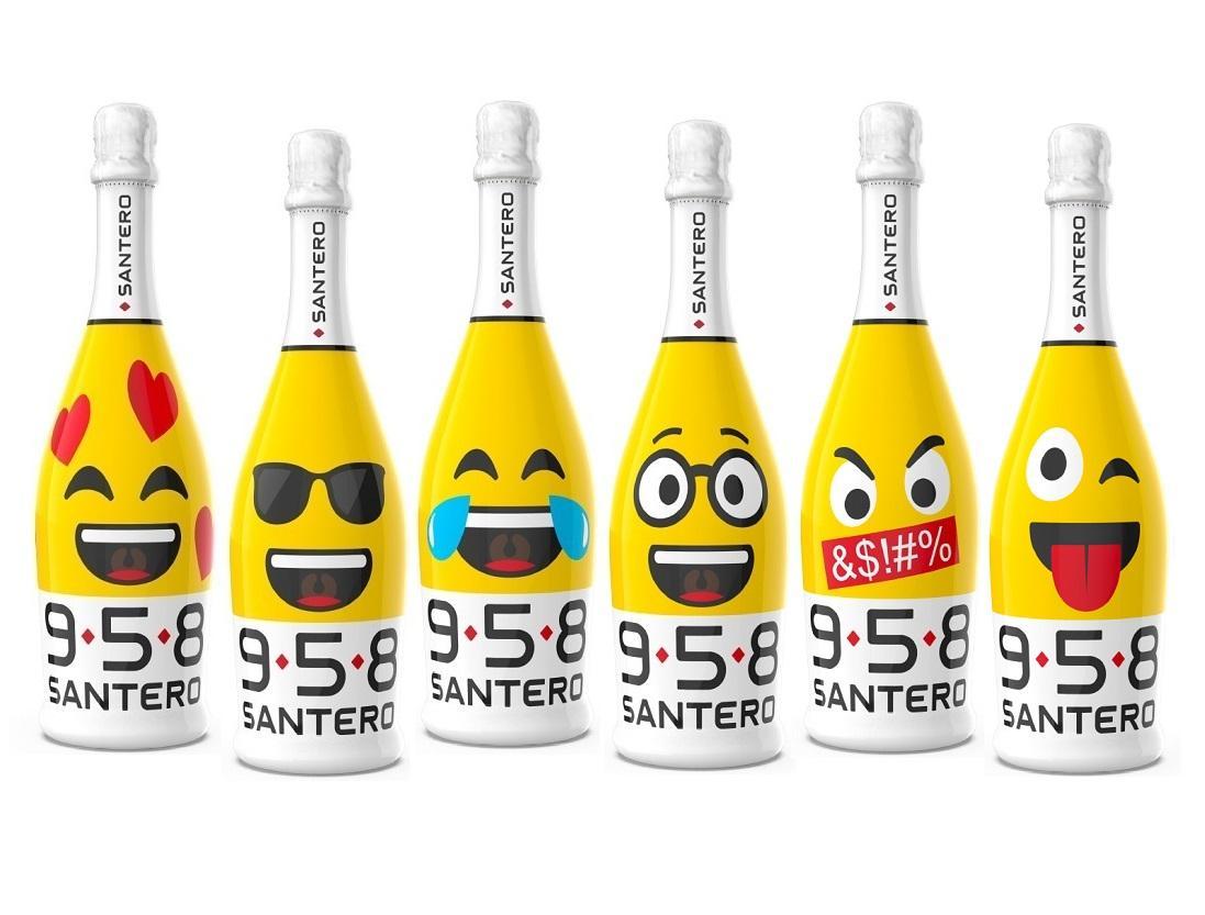 santero santero 958 extra dry emoji pack 75 cl - 6 bottiglie