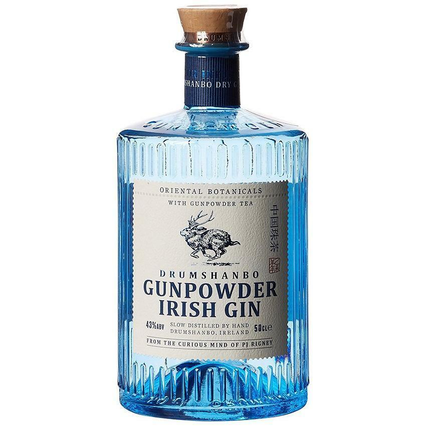 gunpowder gunpowder drum shanbo irish gin oriental botanicals 70 cl