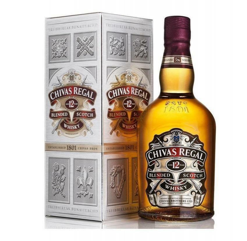 chivas chivas regal scotch whisky 12 anni  1 litro