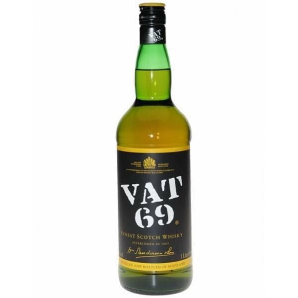 vat 69 vat 69 blended scotch whisky 70 cl