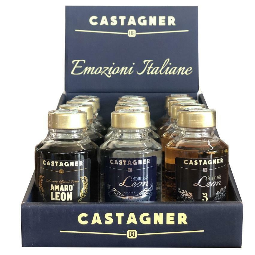 castagner castagner kit emozioni italiane mignon da 10 cl - 12 bottigliette miste