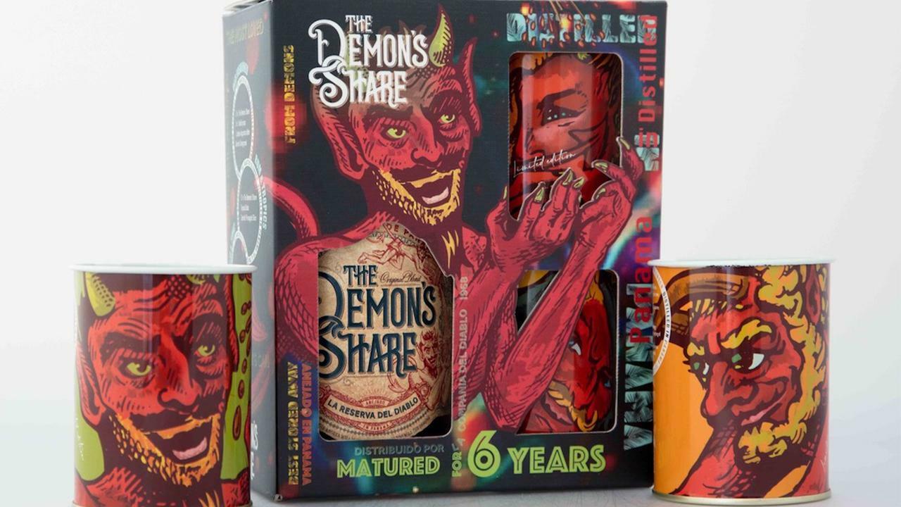 the demon's share the demon's share rum la reserva del diablo 6 anni 70 cl glass pack