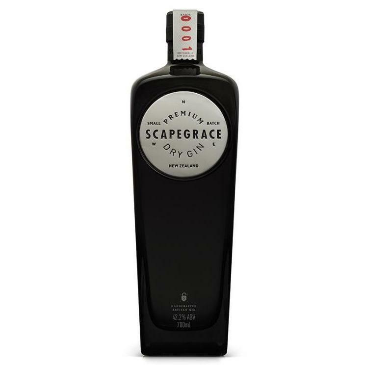 scapegrace scapegrace premium dry gin new zeland 70 cl