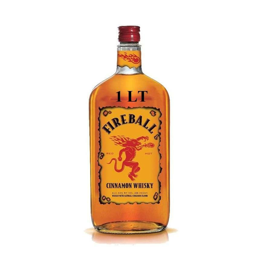 fireball fireball cinnamon whisky 1 litro