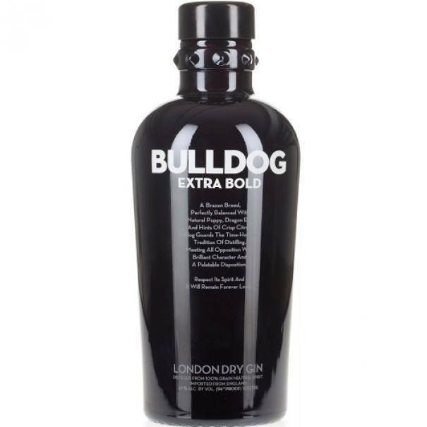 bulldog bulldog london dry gin extra bold 1 litro