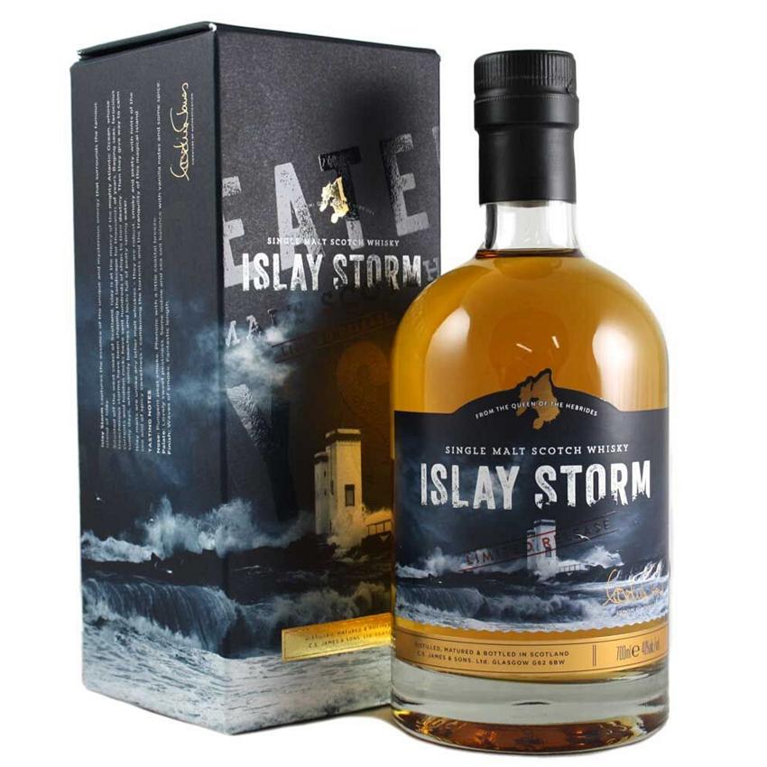 c.s. james and sons ltd c.s. james and sons ltd islay storm single malt scotch whisky 70 cl