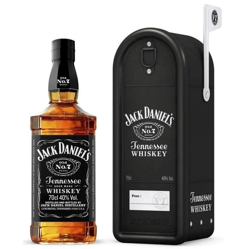 jack daniel's jack daniel's tennesee whiskey 70 cl letter box
