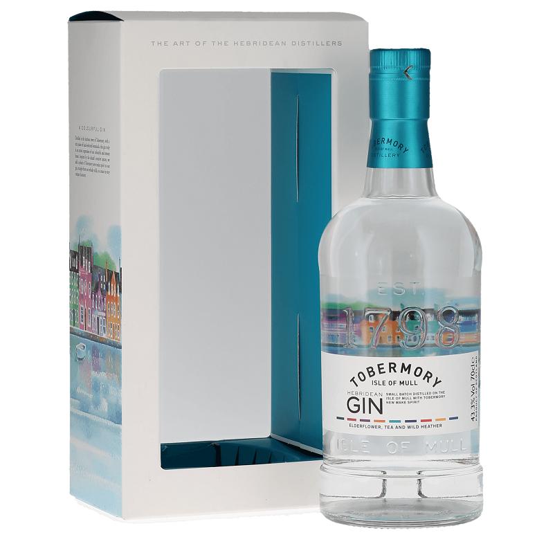 tobermory tobermory hebridean gin isle of mull 70 cl