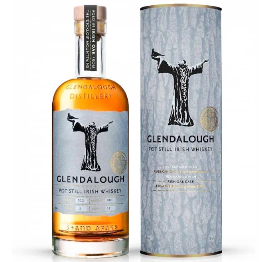 glendalough glendalough pot still irish whiskey oak cask 70 cl
