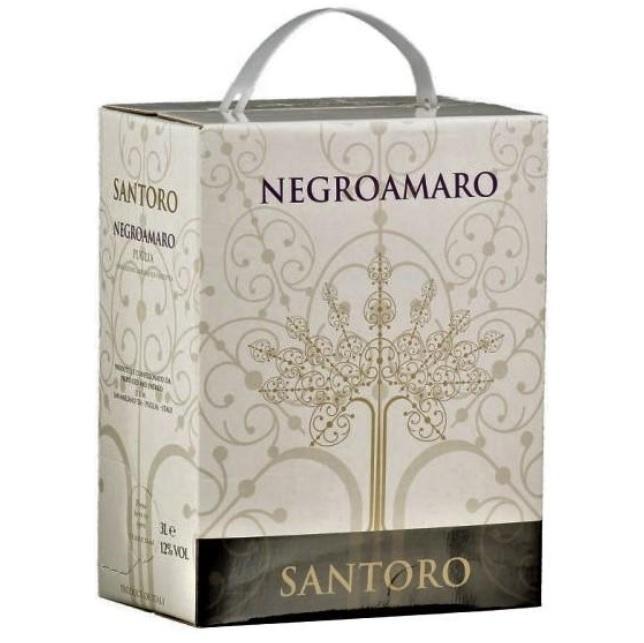 cantine san marzano cantine san marzano santoro vino rosso negroamaro bag in box 3 lt