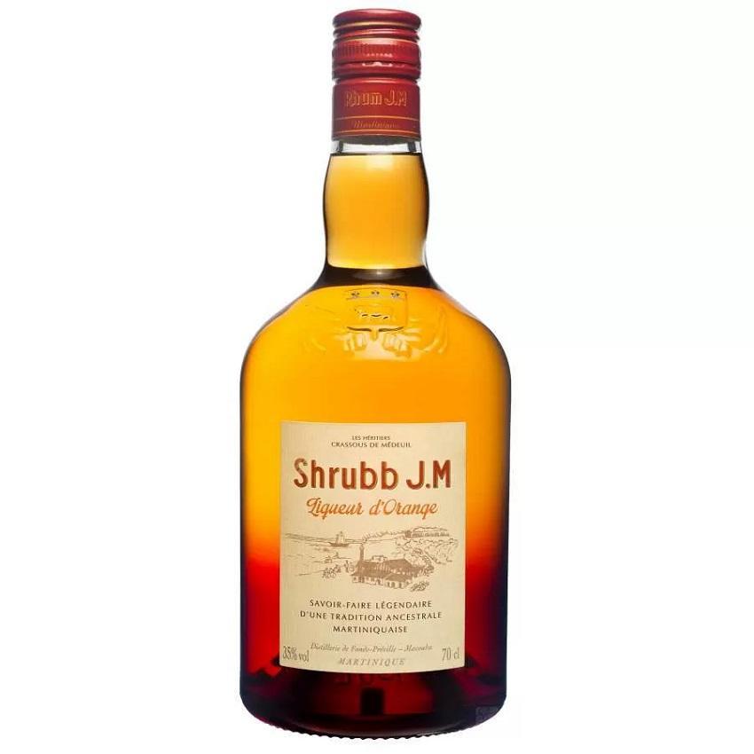 j.m j.m shrubb liqueur d'orange martinica 70 cl