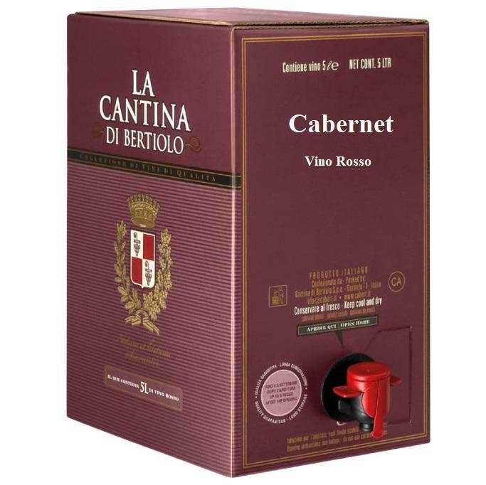 la cantina di bertiolo la cantina di bertiolo cabernet vino rosso bag in box 5 lt