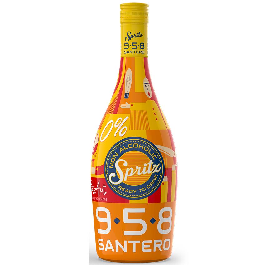 santero 958 santero 958 spritz ready to drink analcolico edizione pizzaut 75 cl