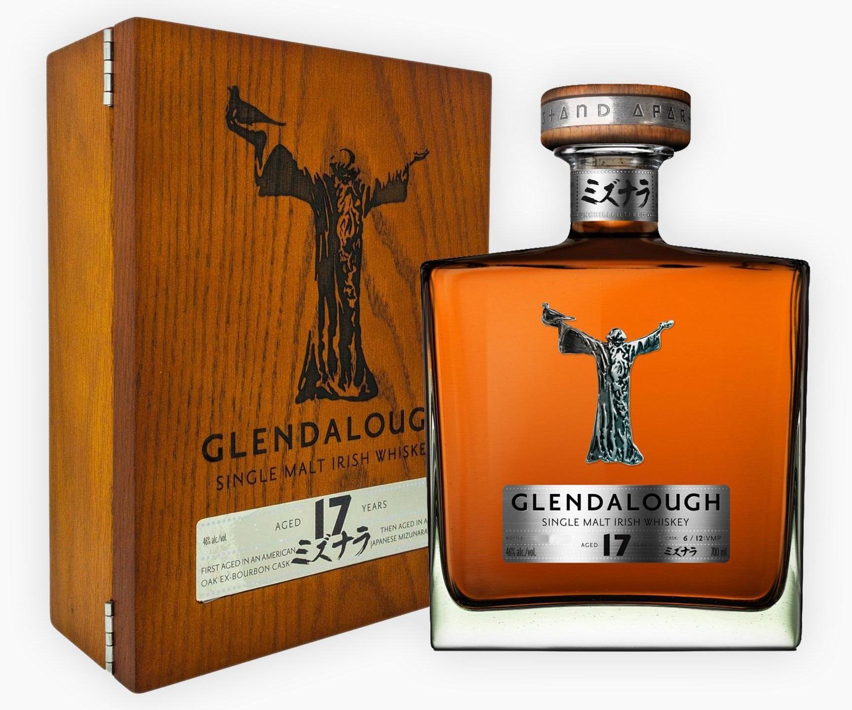 glendalough glendalough single malt irish whiskey  aged 17 years 70 cl