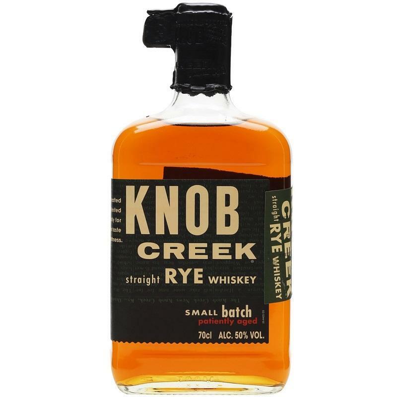 knob creek knob creek rye whiskey small batch patiently aged 70 cl