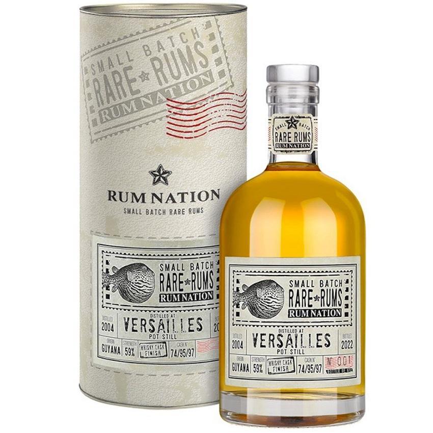 rum nation rum nation rare rum versailles whisky cask finish 70 cl