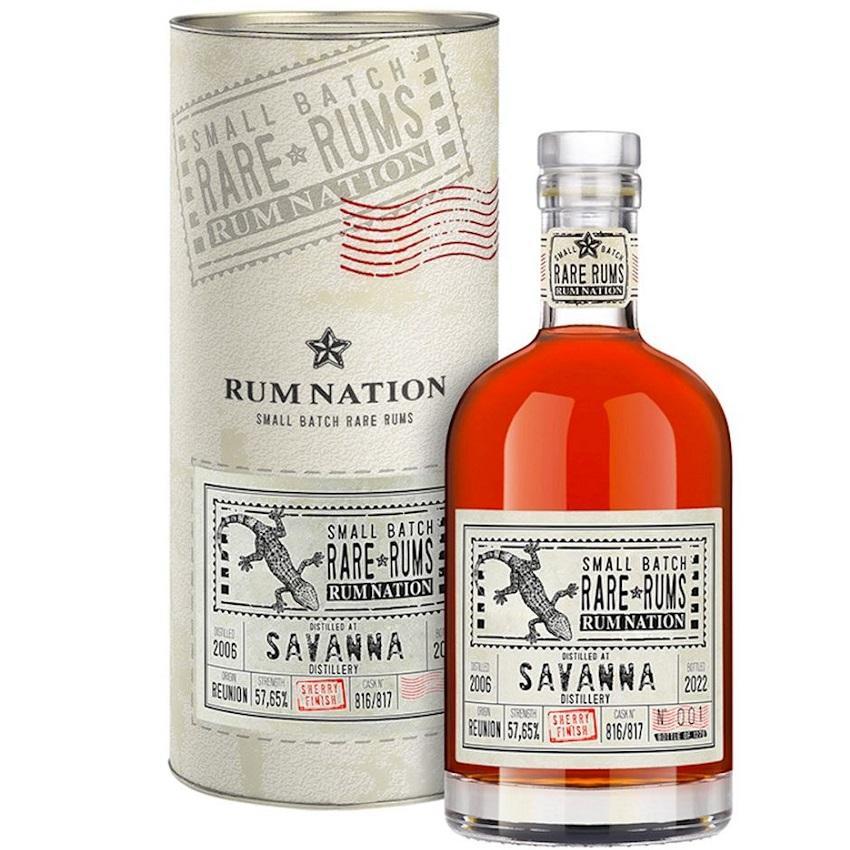 rum nation rum nation rare rum savanna sherry finish 70 cl
