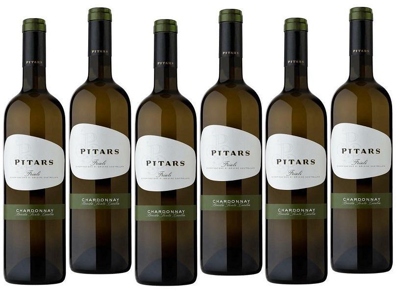 pitars pitars chardonnay friuli doc 6 bottiglie da 75 cl