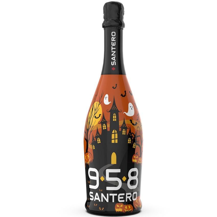 santero 958 santero 958 extra dry halloween 2023 arancione limited edition 75 cl