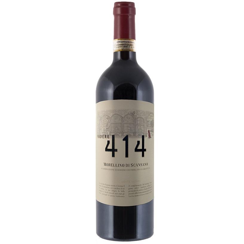 podere 414 podere 414 vino rosso morellino di scansano 2020 docg magnum 1,5 lt