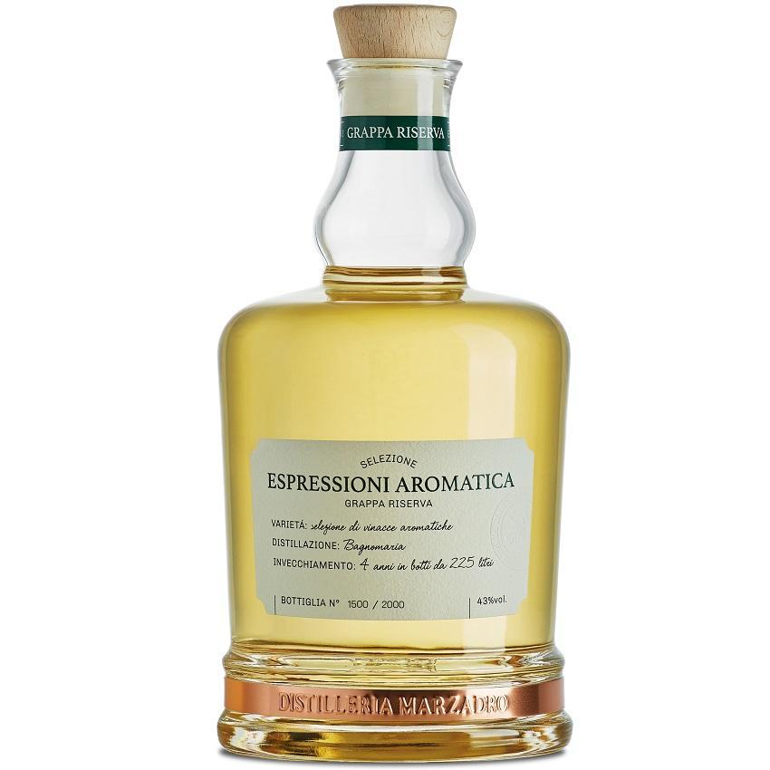 distilleria marzadro distilleria marzadro grappa espressioni aromatica 70 cl in astuccio