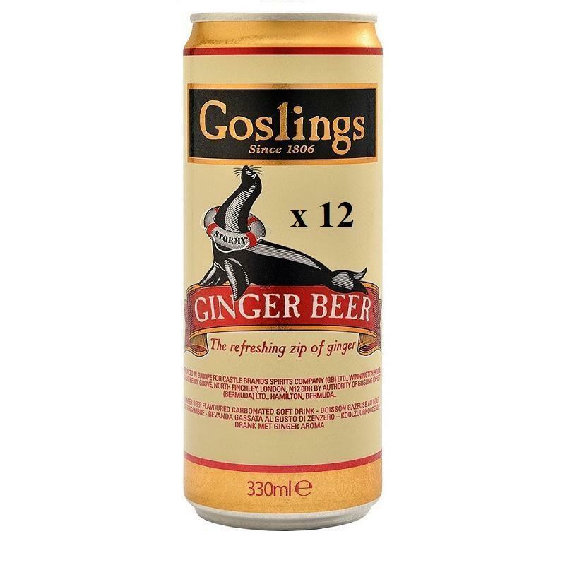 gosling's gosling's ginger beer lattina 330 ml 12 pz