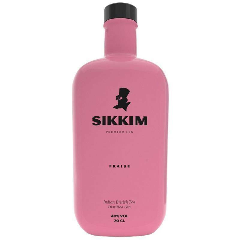 sikkim sikkim fraise premium gin 70 cl