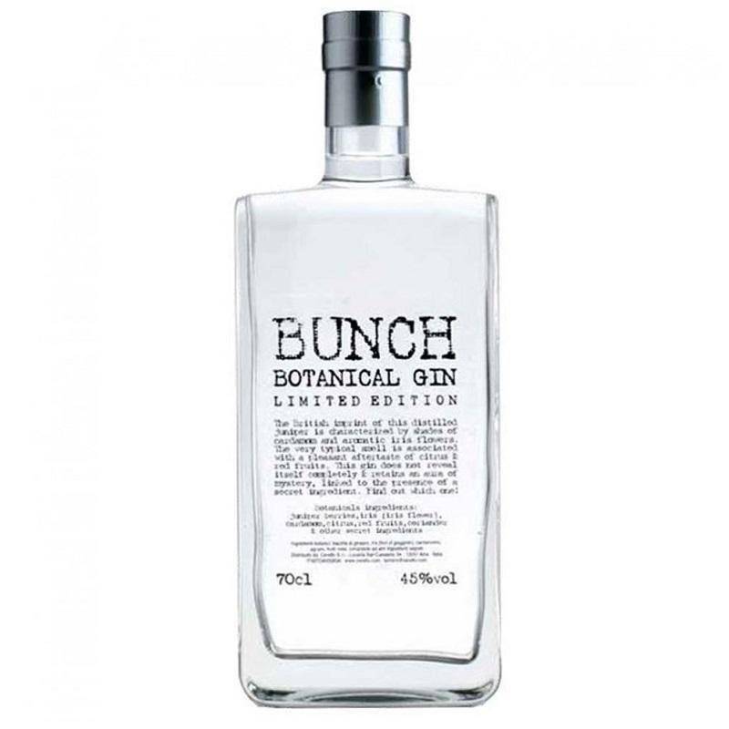 bunch bunch botanical gin limited edition 70 cl