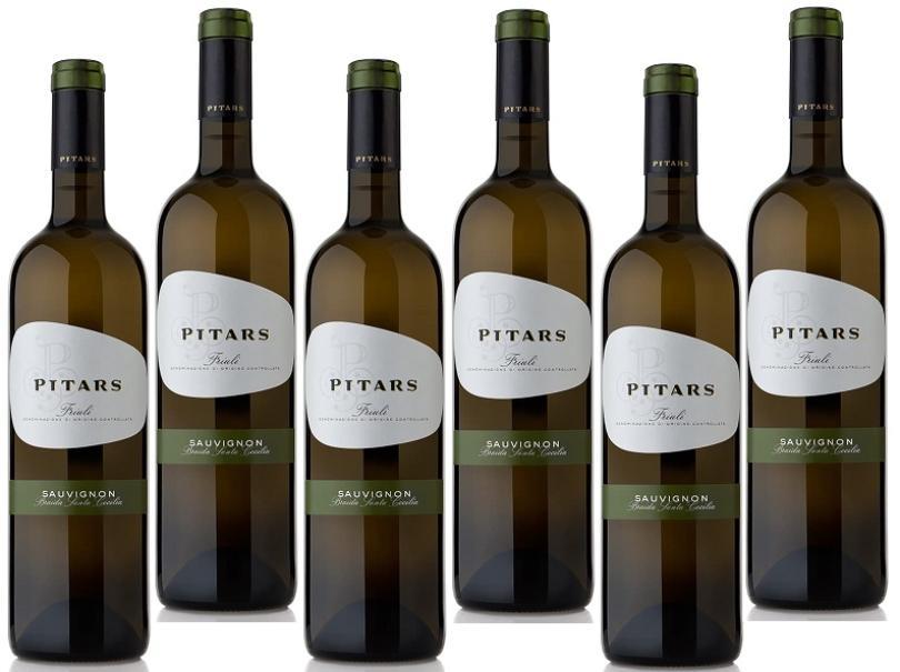 pitars pitars sauvignon 2023 friuli doc 75 cl 6 bottiglie