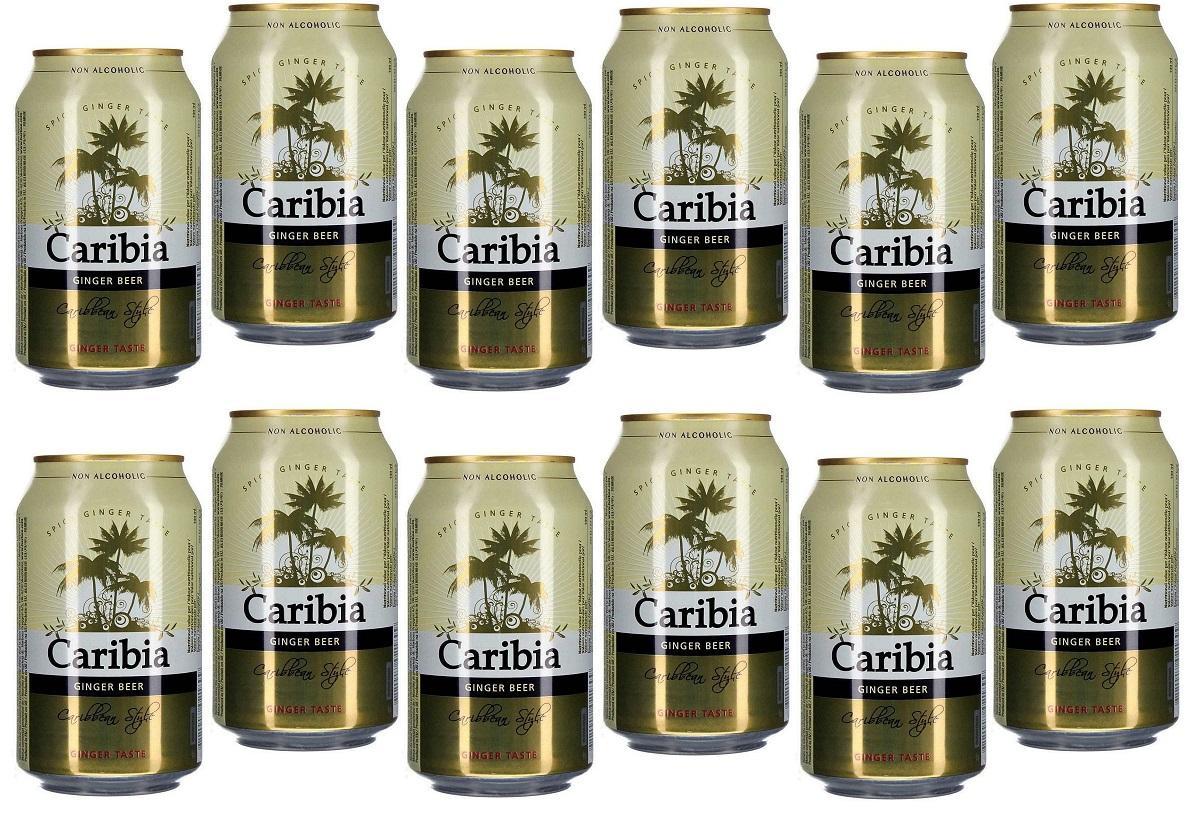 caribia caribia ginger beer 33 cl  - 12 lattine