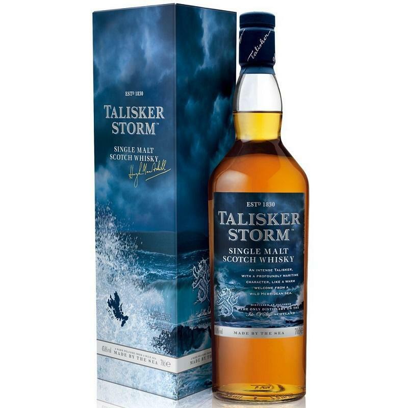 talisker talisker storm single malt scotch whisky 70 cl in astuccio