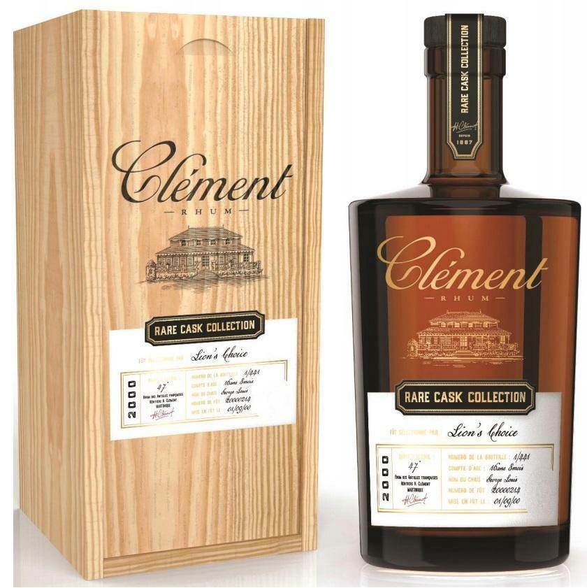 clement rum clement rare cask collection 2000 | 50cl | in astuccio