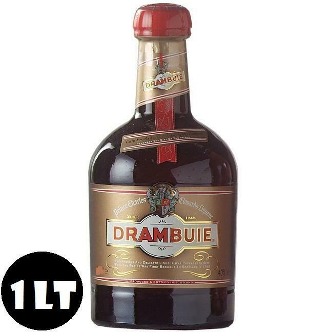drambuie drambuie the isle of sky liqueur 1 lt bottiglia in foto